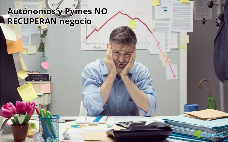 Los autónomos y Pymes no logran recuperar el volumen de negocio pre-pandemia: la lenta agonía del pequeño empresario